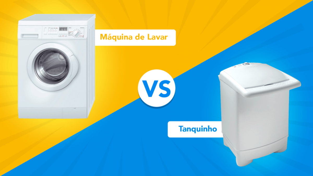 Máquina de lavar ou tanquinho: qual é melhor?