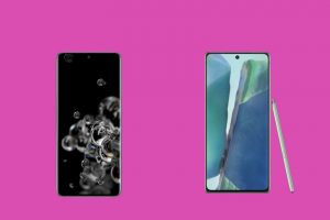 Galaxy S20 vs Galaxy Note 20: confira as semelhanças e diferenças entre dois aparelhos