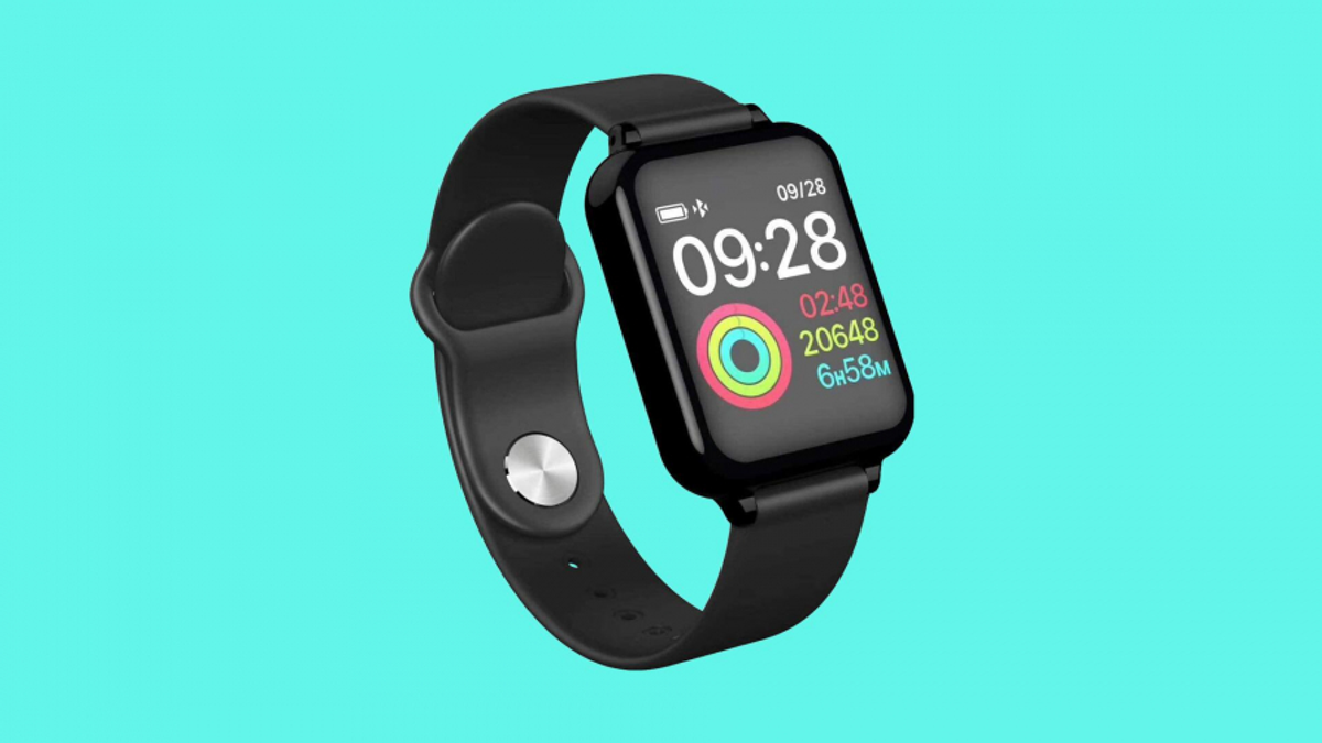 Smart Watch B57 Relógio Inteligente App Hero Band - Preto