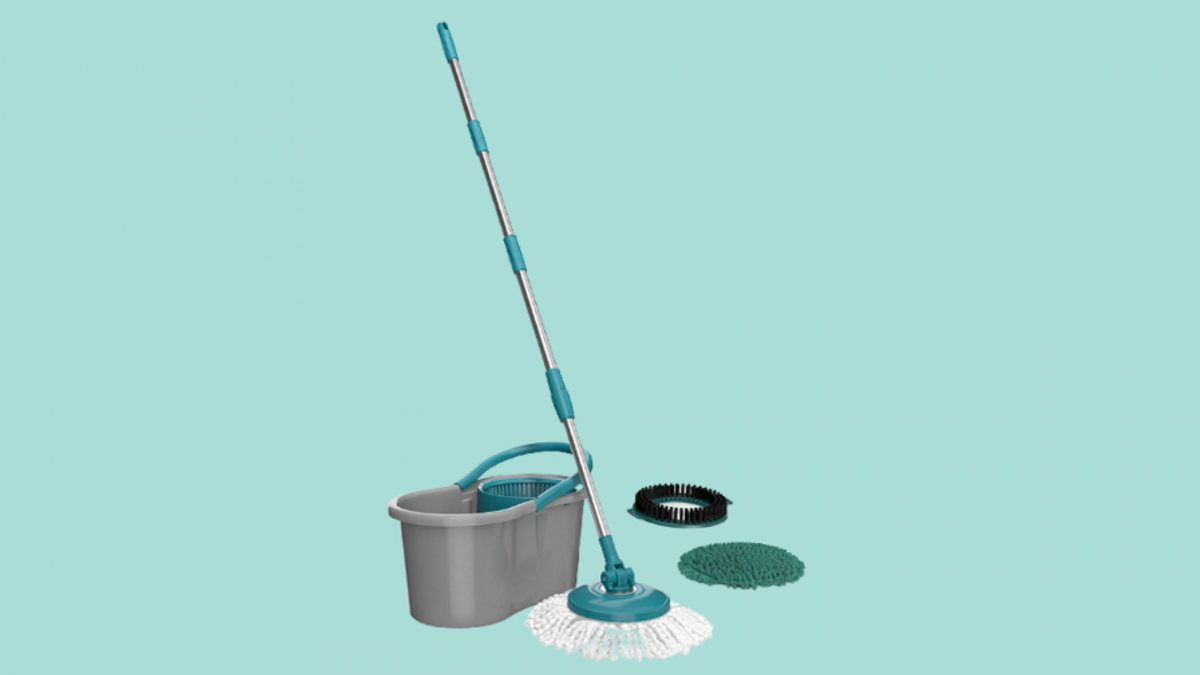 Como funciona o MOP giratório para limpeza?