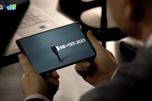 CES 2021: LG apresenta smartphone com tela enrolável
