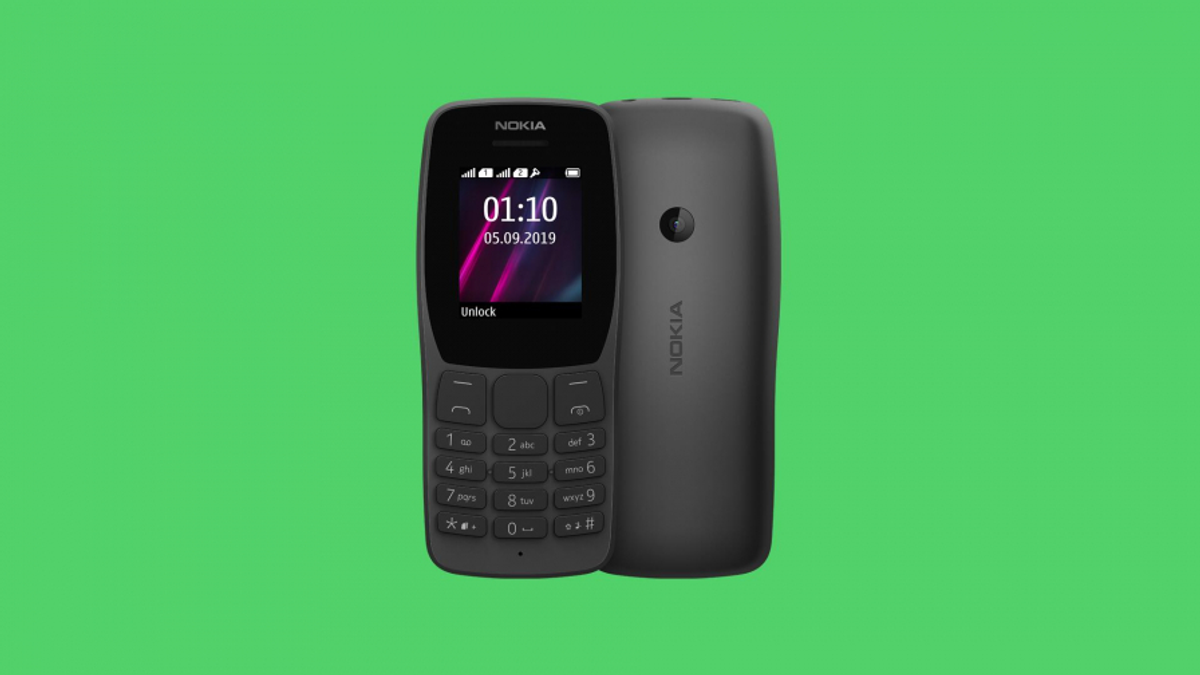 Nokia 110 chega às lojas com preço acessível, boa bateria e jogo da cobrinha