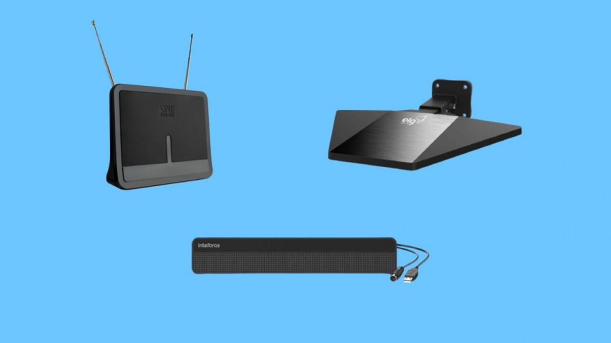 Melhores antenas amplificadas internas para TV digital