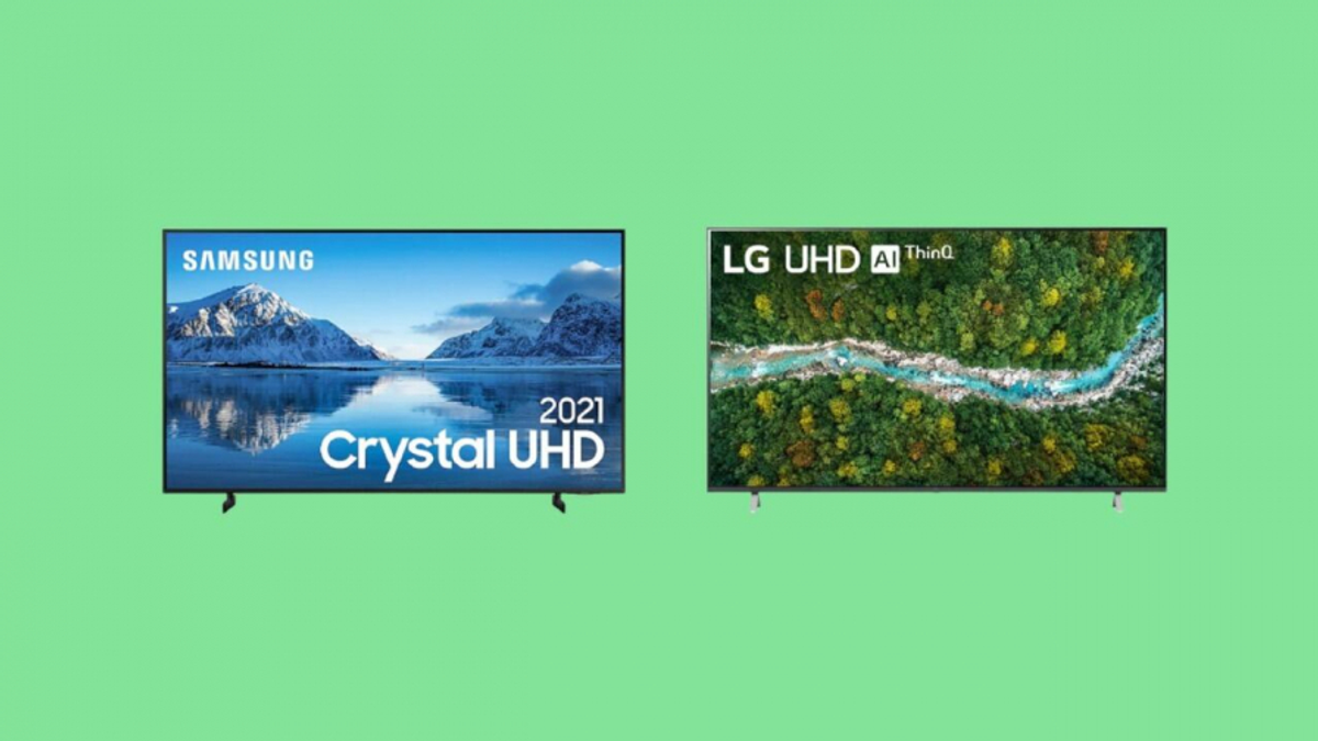 AU8000 vs UP7750: qual a melhor TV 4K de entrada de 2021?