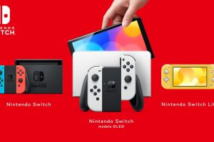 Capa do artigo Nintendo anuncia Nintendo Switch OLED com armazenamento de 64GB