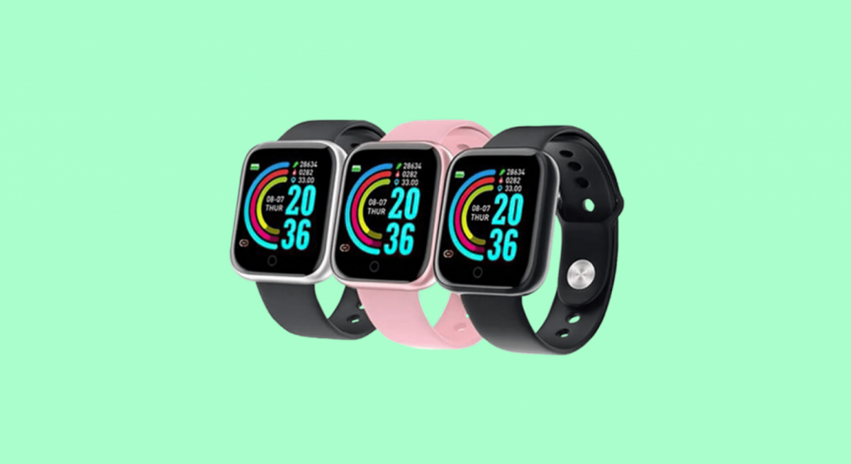 Relógio Feminino Digital Smart Watch Y68 Inteligente Troca Foto da Tela  Conexão com Aplicativo Fit em Promoção na Americanas