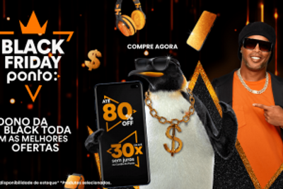 Capa do artigo Dono da “BLACK TODA”: o Pin mandou avisar que tem descontos de até 80% na Black Friday do Ponto