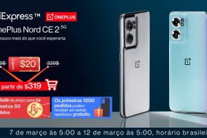 Capa do artigo Novo OnePlus Nord CE 2 já está disponível no Aliexpress e com entrega rápida