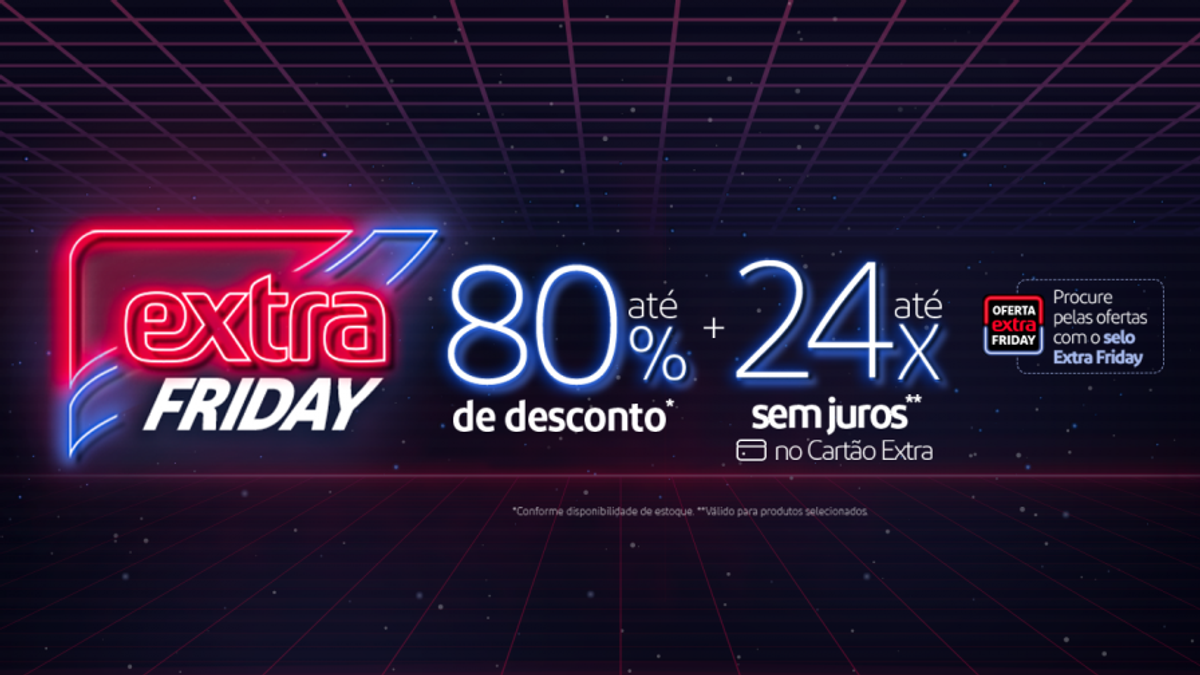 Black Friday: Americanas tem ofertas com até 80% de desconto e 50% de  cashback