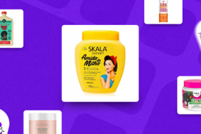 Capa do artigo Melhores cremes para cabelos cacheados: definição, hidratação e controle de frizz