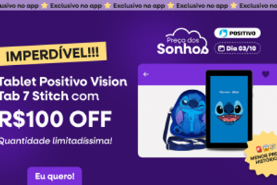 Capa do artigo Preço dos Sonhos: garanta o Tablet do Stitch com menor preço histórico para o Dia das Crianças