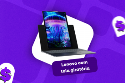 Capa do artigo Lenovo ThinkBook VertiFlex: conheça notebook com tela giratória