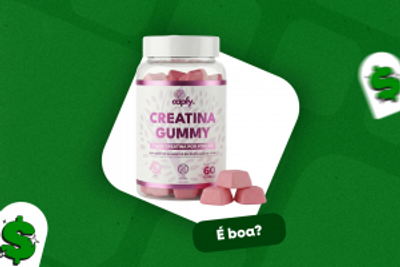 Capa do artigo Creatina em goma é boa? Descubra se vale a pena e veja as melhores alternativas