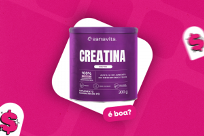 Capa do artigo Creatina Sanavita é boa? Um guia completo sobre creatina e colágeno da marca