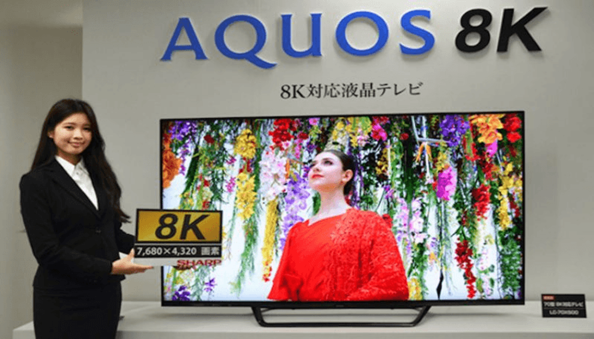 Televisores 8K começam a chegar ao mercado