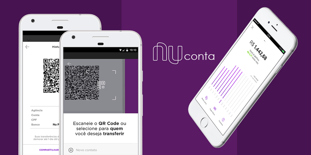 Nubank libera conta digital mesmo para quem não tem cartão