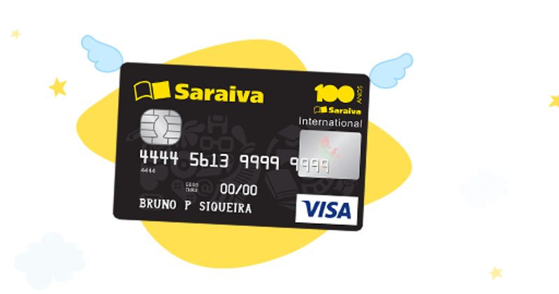 cartão saraiva