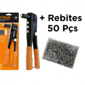 Imagem da oferta Kit Alicate Rebitador FOXLUX AR1 4 Bicos + 50 Rebites