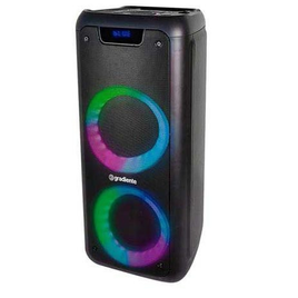 Imagem da oferta Caixa Amplificada Gradiente Extreme Colors Bass Bomm GCA201 Bluetooth Rádio FM USB - 400W