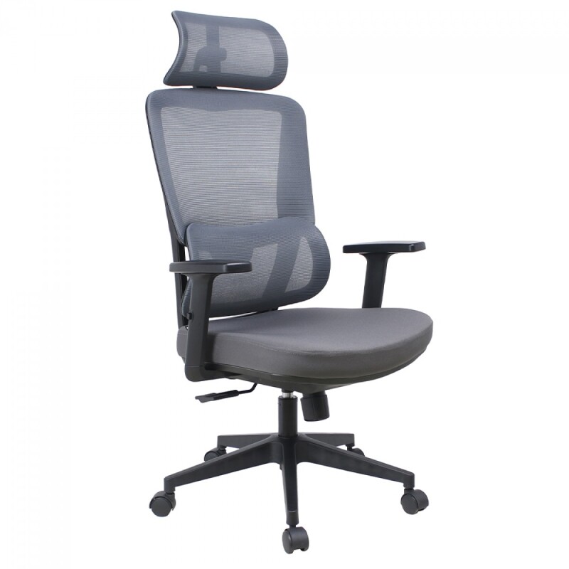 Por R$ 549,90: Cadeira Escritório Office Cinza DR-CH-WKPR2DG